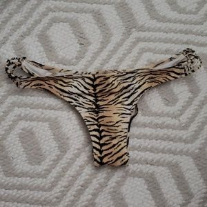 Victoria's secret tiger swimsuit bottom